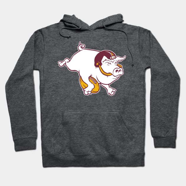 Washington Redskins Go Hogs Design Hoodie by stayfrostybro